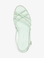 Proenza Schouler Aerial image of Uma Slingback Sandals in Mint