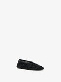 Proenza Schouler 3/4 Front image of Glove Lace Flats in Black