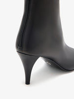 Detail image of Glove Ankle Boots in Nappa in Black 