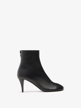 Proenza Schouler Front image of Glove Ankle Boots in Nappa in Black