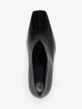 Proenza Schouler Aerial image of Trap Pumps In Slick Calf in Black