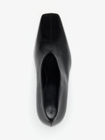 Proenza Schouler Aerial image of Trap Pumps In Slick Calf in Black