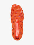 Proenza Schouler Aerial image of Slant Crochet Flat in Flame