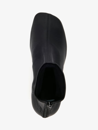 Proenza Schouler Aerial image of Slant Stretch Boots in Black