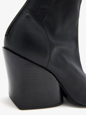 Proenza Schouler Detail image of Slant Stretch Boots in Black