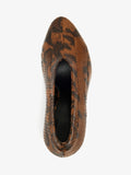 Proenza Schouler Aerial image of Tee 85 Pieced Pumps in Ochre Multi