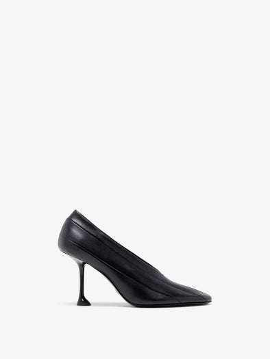 Proenza Schouler Front image of Tee 85 Pieced Pumps in Black