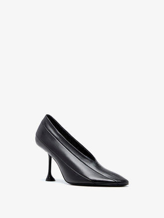 Proenza Schouler 3/4 Front image of Tee 85 Pieced Pumps in Black