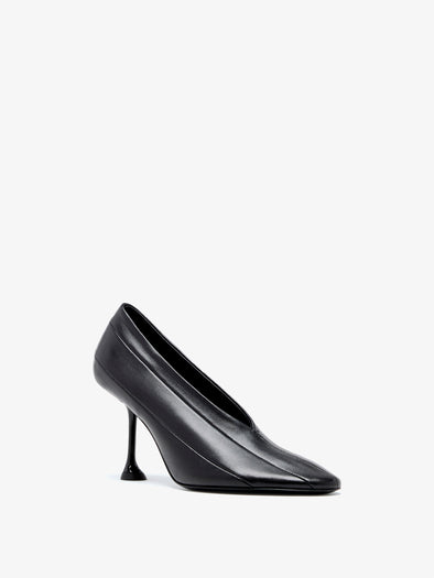 Proenza Schouler 3/4 Front image of Tee 85 Pieced Pumps in Black