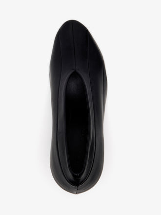 Proenza Schouler Aerial image of Tee 85 Pieced Pumps in Black