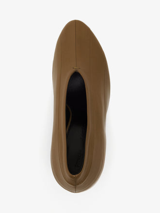 Proenza Schouler Aerial image of Tee 85 Pieced Pumps in Ash