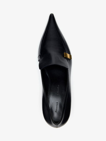 Proenza Schouler Aerial image of Slash Loafer in Black