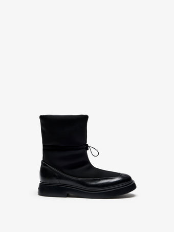 Proenza Schouler Front image of Bank Nylon Boot in Black
