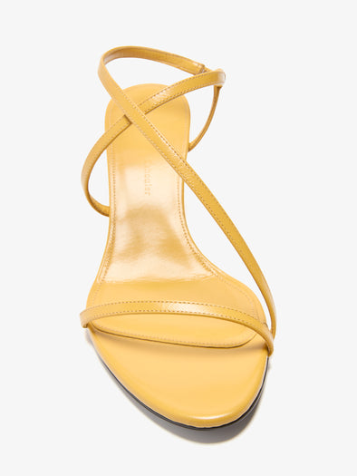 Proenza Schouler Detail image of Uma Slide Sandals in Dijon