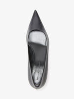 Proenza Schouler Aerial image of Slash Pumps In Paper Calf in Black