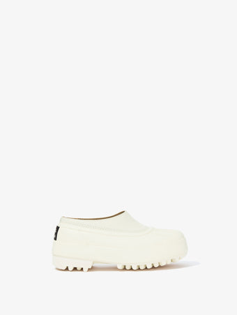 Proenza Schouler side image of SOREL x Proenza Schouler CARIBOU Mule WP in CHALK/BLACK