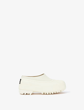 Proenza Schouler side image of SOREL x Proenza Schouler CARIBOU Mule WP in CHALK/BLACK