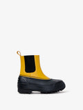 Proenza Schouler side image of SOREL x Proenza Schouler CARIBOU Chelsea WP in GOLDEN OCHRE/BLACK