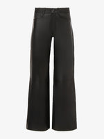 Still life image of Sadie Pant in Lightweight Leather in black