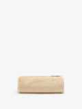 Proenza Schouler Back image of Silo Clutch in Shearling in Cream