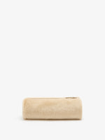 Proenza Schouler Back image of Silo Clutch in Shearling in Cream