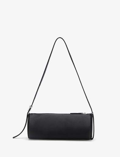 Proenza Schouler back image of Silo Bag in Satin in black