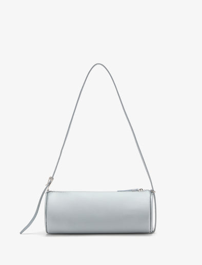 Proenza Schouler back image of Silo Bag in Satin in smoke