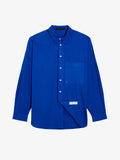 Proenza Schouler Still Life image of Simon Shirt in Poplin in Cobalt Blue