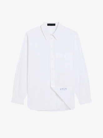 Proenza Schouler Still Life image of Simon Shirt in Poplin in White