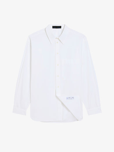 Proenza Schouler Still Life image of Simon Shirt in Poplin in White