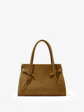 Proenza Schouler Front image of Small Tate Bag in Nubuck Calf in Tobacco