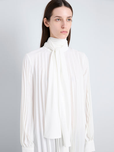 Proenza Schouler detail image of Soomin Top in Technical Crepe in off white