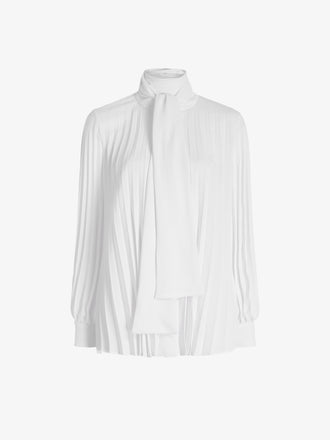 Proenza Schouler still life image of Soomin Top in Technical Crepe in off white