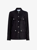 Proenza Schouler Still Life Image of Stella Jacket in Stretch Twill in Indigo