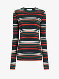 Mae Top in Striped Jersey