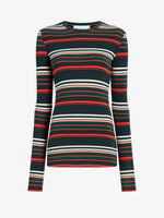 Mae Top in Striped Jersey