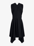 Proenza Schouler Still Life image of Sybella Dress in Classic Cotton Shirting in Black