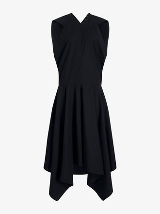 Proenza Schouler Still Life image of Sybella Dress in Classic Cotton Shirting in Black