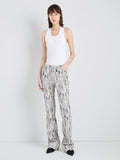 Proenza Schouler front image of Tana Top in Embroidered Cotton in White