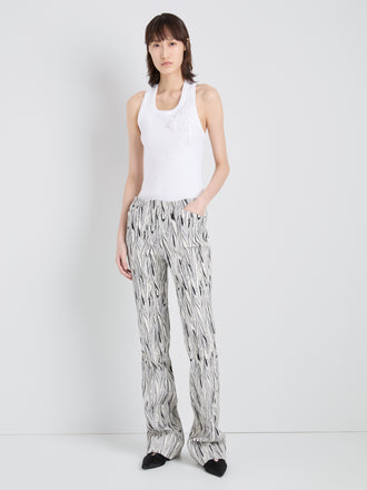 Proenza Schouler front image of Tana Top in Embroidered Cotton in White