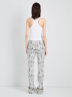 Proenza Schouler back image of Tana Top in Embroidered Cotton in White