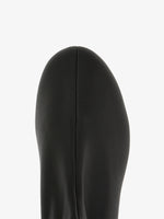 Proenza Schouler Aerial image of Tee Sock Boots in Faux Leather in black