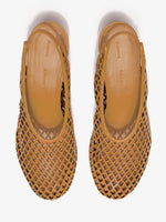 Proenza Schouler Aerial of Tee Perforated Slingback Pumps in Nappa in Mud