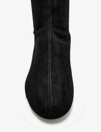 Proenza Schouler Aerial image of Tee Stretch Flat Boot in Black