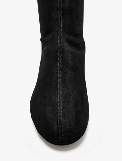 Proenza Schouler Aerial image of Tee Stretch Flat Boot in Black