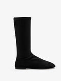 Proenza Schouler Front image of Tee Stretch Flat Boot in Black
