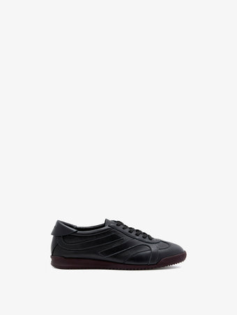 Proenza Schouler Side image of Track Sneaker in black