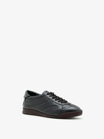 Proenza Schouler Front 3/4 image of Track Sneaker in black