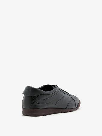 Proenza Schouler Back 3/4 image of Track Sneaker in black