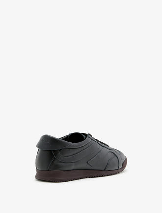 Proenza Schouler Back 3/4 image of Track Sneaker in black